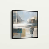 Abstract 823 Canvas Art 60 x 60 cm / Black