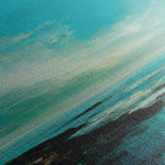 Abstract 824 Canvas Art 60 x 60 cm / Black