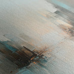 Abstract 825 Canvas Art 60 x 60 cm / Black