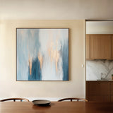 Abstract 827 Canvas Art 60 x 60 cm / Black