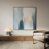 Abstract 827 Canvas Art 60 x 60 cm / Black