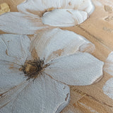 Floral 834 Canvas Art 60 x 40 cm / Black