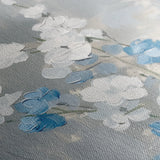 Floral 835 Canvas Art 60 x 40 cm / Black