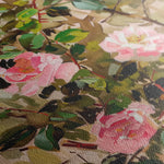 Floral 840 Canvas Art 60 x 40 cm / Black