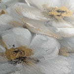 Floral 842 Canvas Art 60 x 40 cm / Black
