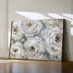 Floral 844 Canvas Art 60 x 40 cm / Black