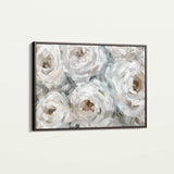 Floral 844 Canvas Art 60 x 40 cm / Black