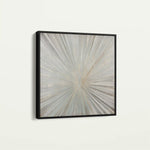 Abstract 845 Canvas Art 60 x 60 cm / Black
