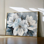Floral 846 Canvas Art 60 x 40 cm / Black