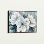 Floral 846 Canvas Art 60 x 40 cm / Black