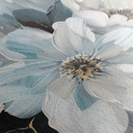 Floral 846 Canvas Art 60 x 40 cm / Black