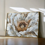 Floral 847 Canvas Art 60 x 40 cm / Black