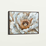 Floral 847 Canvas Art 60 x 40 cm / Black