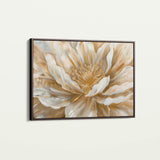 Floral 849 Canvas Art 60 x 40 cm / Black