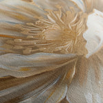 Floral 849 Canvas Art 60 x 40 cm / Black