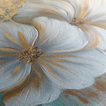 Floral 851 Canvas Art 60 x 40 cm / Black