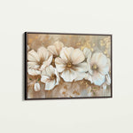 Floral 853 Canvas Art 60 x 40 cm / Black