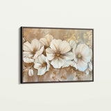 Floral 853 Canvas Art 60 x 40 cm / Black