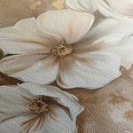 Floral 853 Canvas Art 60 x 40 cm / Black