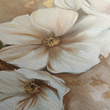 Floral 853 Canvas Art 60 x 40 cm / Black