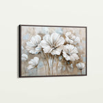 Floral 854 Canvas Art 60 x 40 cm / Black