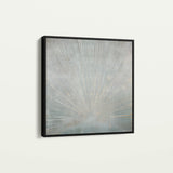 Abstract 856 Canvas Art 60 x 60 cm / Black