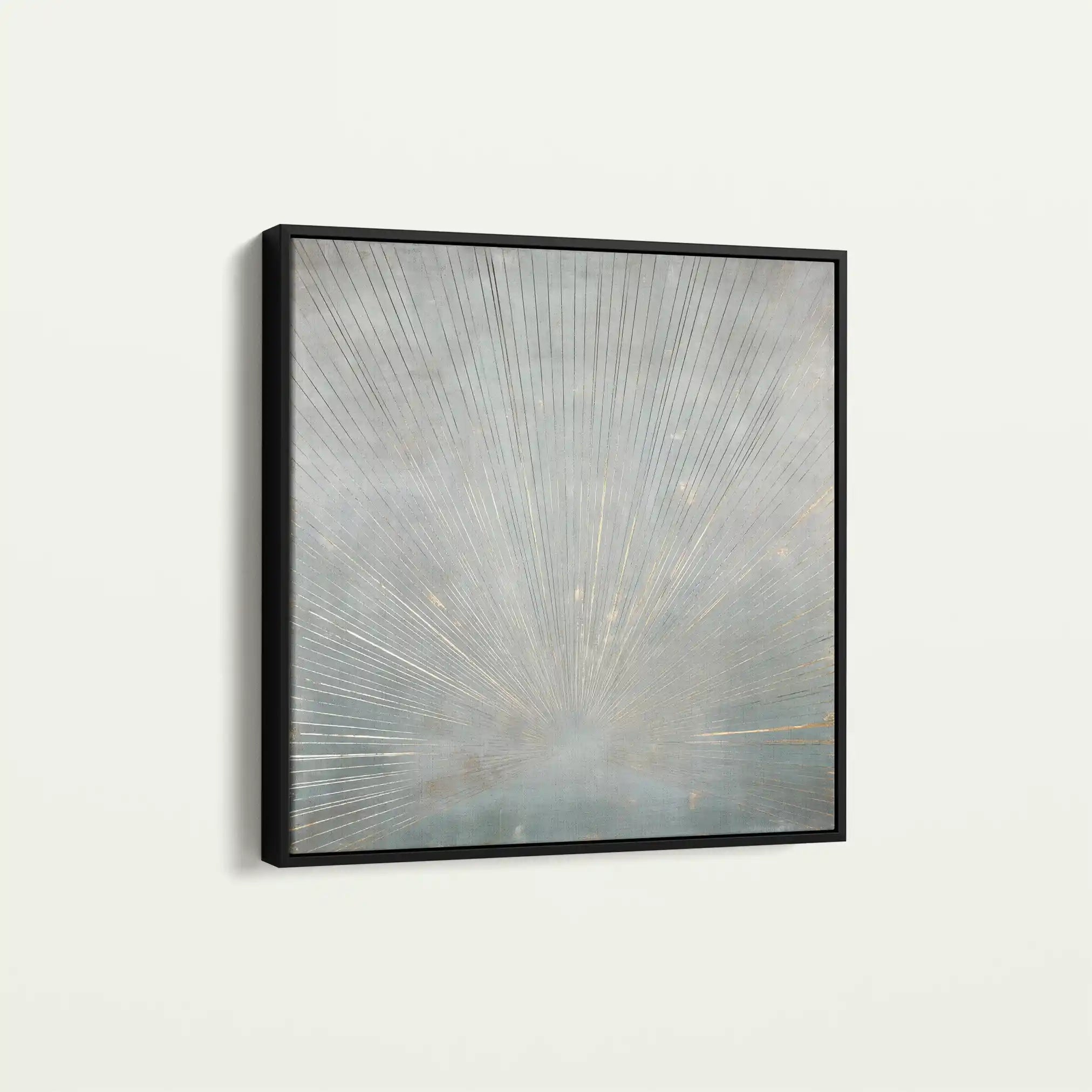 Abstract 856 Canvas Art 60 x 60 cm / Black