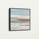 Abstract 857 Canvas Art 60 x 60 cm / Black