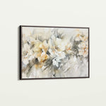 Floral 857 Canvas Art 60 x 40 cm / Black
