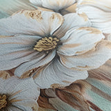 Floral 858 Canvas Art 60 x 40 cm / Black