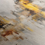 Abstract 860 Canvas Art 60 x 60 cm / Black
