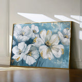 Floral 861 Canvas Art 60 x 40 cm / Black