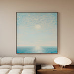 Abstract 862 Canvas Art 60 x 60 cm / Black