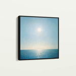 Abstract 863 Canvas Art 60 x 60 cm / Black