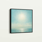 Abstract 864 Canvas Art 60 x 60 cm / Black