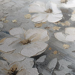 Floral 869 Canvas Art 60 x 40 cm / Black