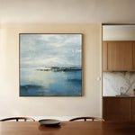 Abstract 872 Canvas Art 60 x 60 cm / Black