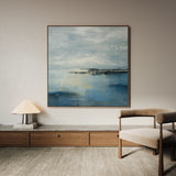 Abstract 872 Canvas Art 60 x 60 cm / Black