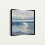 Abstract 873 Canvas Art 60 x 60 cm / Black