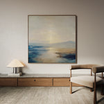 Abstract 877 Canvas Art 60 x 60 cm / Black