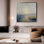 Abstract 877 Canvas Art 60 x 60 cm / Black