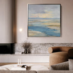 Abstract 879 Canvas Art 60 x 60 cm / Black