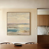 Abstract 880 Canvas Art 60 x 60 cm / Black