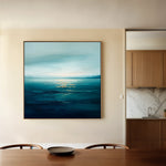 Abstract 881 Canvas Art 60 x 60 cm / Black