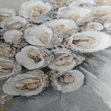 Floral 887 Canvas Art 60 x 40 cm / Black
