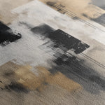 Abstract 888 Canvas Art 60 x 60 cm / Black