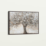 Floral 889 Canvas Art 60 x 40 cm / Black