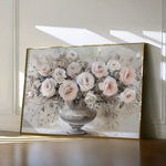 Floral 891 Canvas Art 60 x 40 cm / Black
