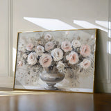 Floral 891 Canvas Art 60 x 40 cm / Black