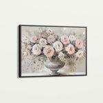 Floral 891 Canvas Art 60 x 40 cm / Black